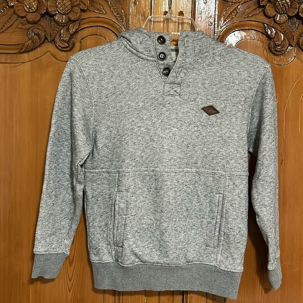 Billabong Boys Small Sherpa Lined Hood Sweatshirt